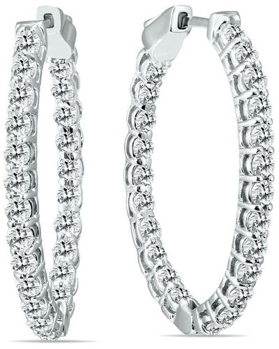 Monary 14k 1.96 Ct. Tw. Diamond Earrings - White