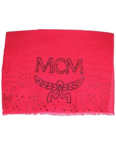 MCM Cashmere Scarf - Red