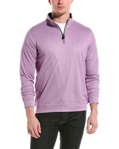 Tailorbyrd 1/4-zip Pullover - Purple
