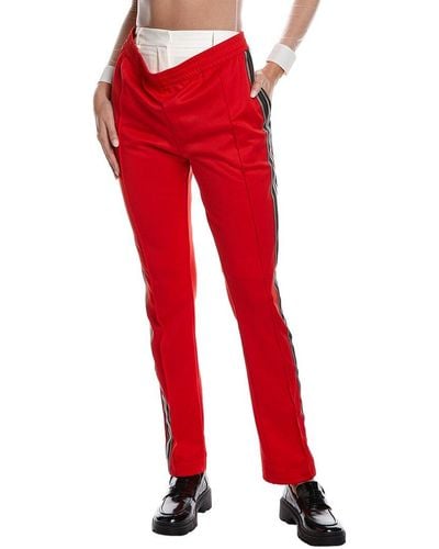 Burberry Wool-trim Pant - Red