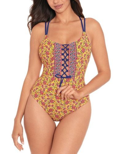 Skinny Dippers Isabelle Suga Babe One-piece - Pink