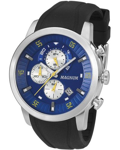 Relógio Magnum Masculino Business - MA34521H - Dourado com Mostrador Branco  - Relojoaria e Joalheria Tic Tac Atibaia