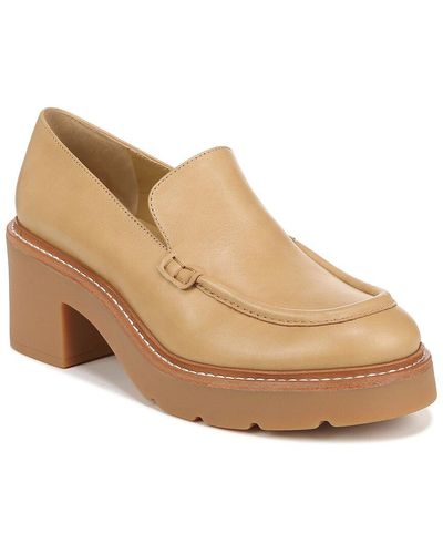 Vince Rowe Leather Loafer - Natural