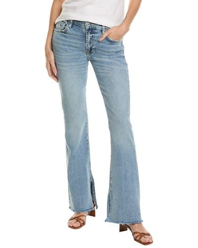 7 For All Mankind Tailorless Bootcut Must Jean - Blue