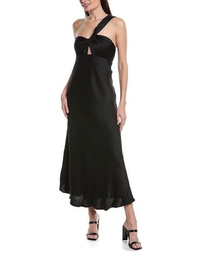 Moonsea One-shoulder Maxi Dress - Black