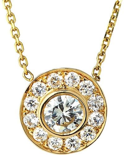 Diana M. Jewels Fine Jewelry 14k 0.90 Ct. Tw. Diamond Necklace - White
