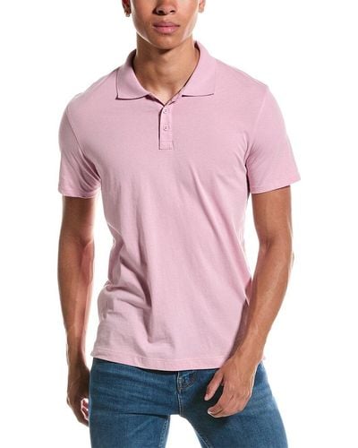ATM Jersey Polo Shirt - Pink