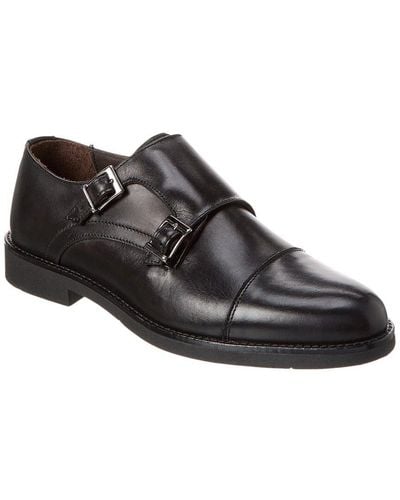 Alfonsi Milano Leather Loafer - Black