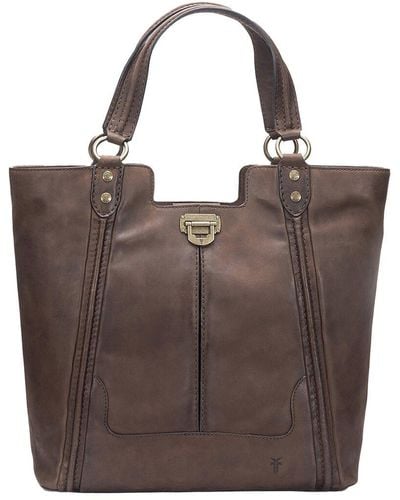 Frye Piper Leather Tote - Brown