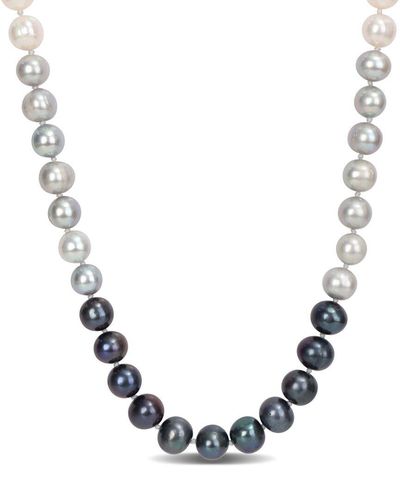 Rina Limor 7.5-8mm Pearl Strand Necklace - Multicolour
