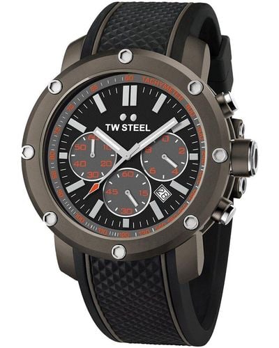 TW Steel Grandeur Tech Watch - Black