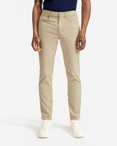 Everlane The Midweight Twill 5-pocket Slim Pant - Natural