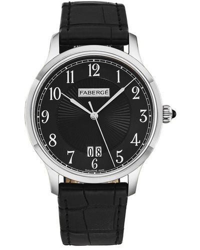 Faberge Agathon Watch - Black