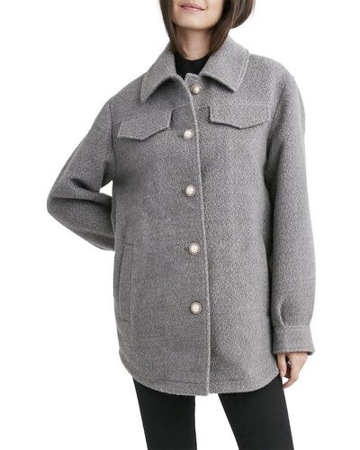 Laundry by Shelli Segal Medium Wool-blend Jacket - Grey