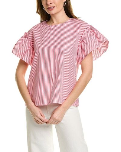 Sara Campbell The Angelica Blouse - Pink