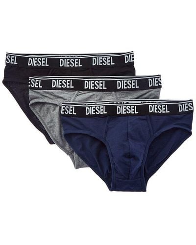 DIESEL 3pk Andre Brief - Blue