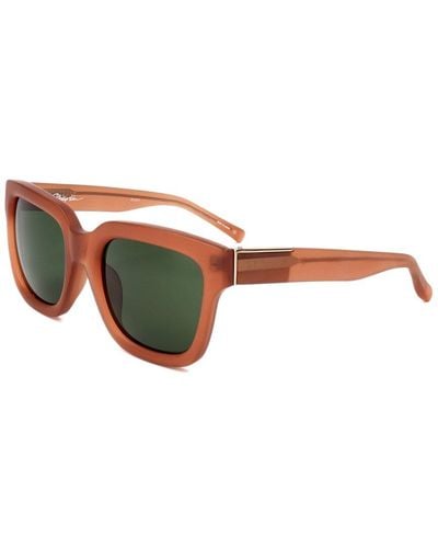 Linda Farrow Pl51 55mm Sunglasses - Brown