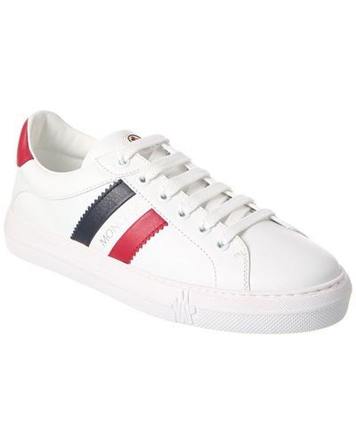 Moncler Ariel Leather Sneaker - White