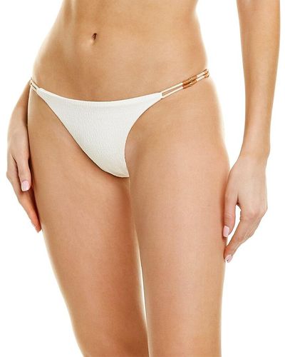 ViX Laura Cheeky Bikini Bottom - White