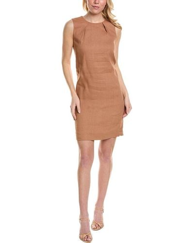 Kobi Halperin Peyton Linen-blend Mini Dress - Natural