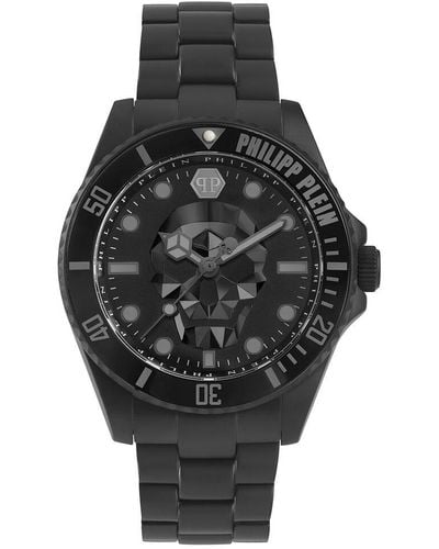 Philipp Plein The $kull Diver Watch - Black