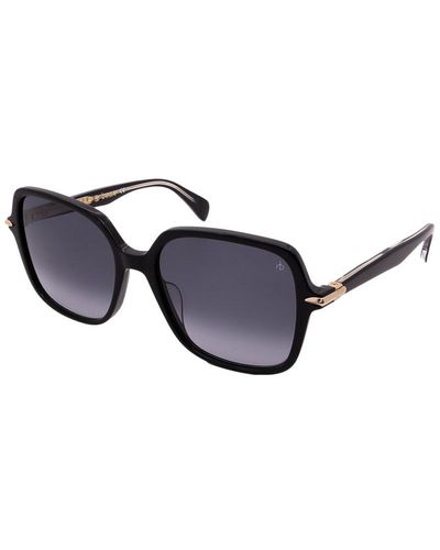 Rag & Bone Rnb1048gs 55mm Sunglasses - Blue