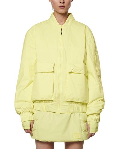 Rains Fuse Bomber Jacket - Yellow