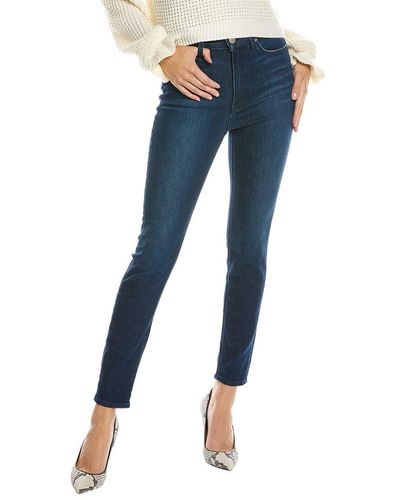 Hudson Jeans Shallow High-rise Straight Ankle Jean - Blue