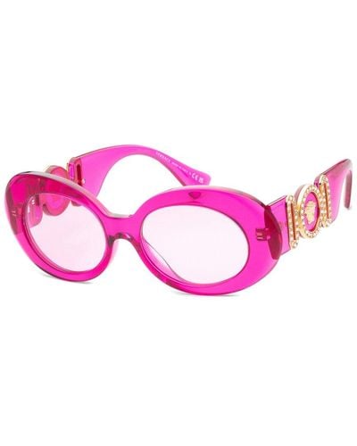 Versace 54mm Sunglasses - Pink