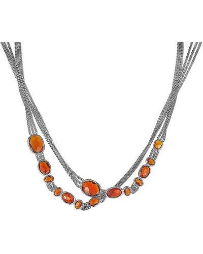 Gucci Silver 38in Necklace - Metallic