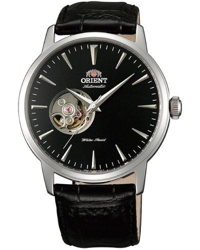 Orient Classic Open Heart Watch - Black