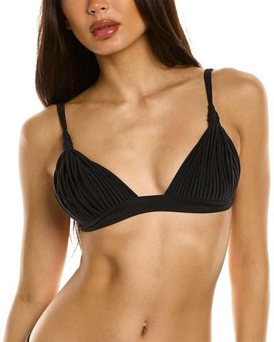 Devon Windsor Joline Bikini Top - Black