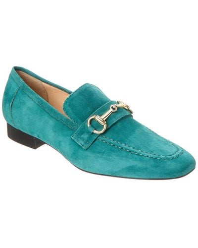 M by Bruno Magli Simona Suede Loafer - Blue
