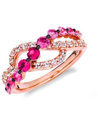 Le Vian 14k Strawberry Gold® 1.41 Ct. Tw. Ruby Pink Sapphire Ring