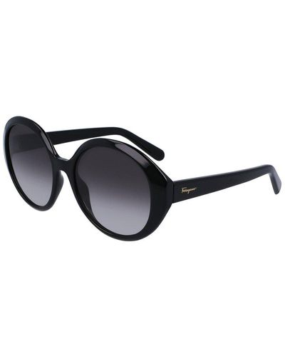 Ferragamo 74935 57mm Sunglasses - Black