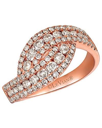 Le Vian 14k Rose Gold 1.13 Ct. Tw. Diamond Ring - Multicolor