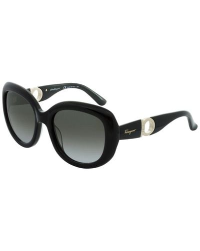 Ferragamo Sf727s 53mm Sunglasses - Black