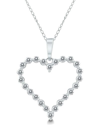 Monary 14k 0.46 Ct. Tw. Diamond Necklace - White
