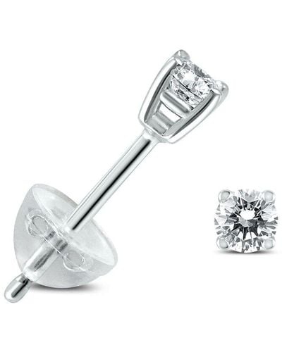 Monary 14k Diamond Earrings - White