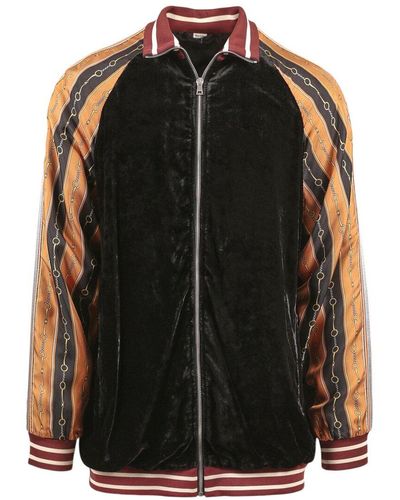 Gucci Silk-trim Jacket - Black