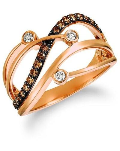 Le Vian 14k Strawberry Gold® 0.36 Ct. Tw. Diamond Ring - Metallic