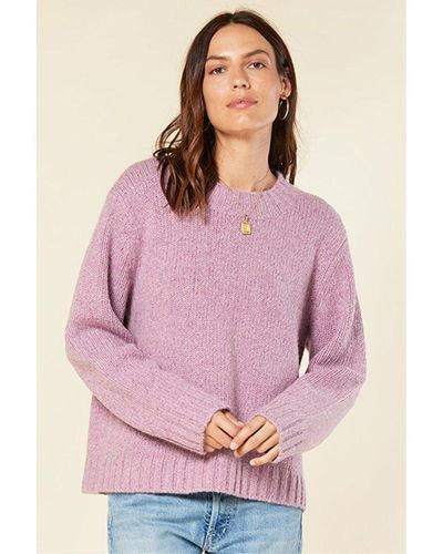 Outerknown Joni Wool Sweater - Pink