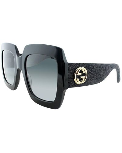 Gucci GG0102S 54mm Sunglasses - Black