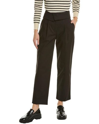 A.L.C. Double Weave Tailoring Coby Pant - Black