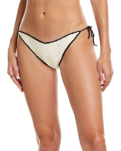Solid & Striped The Azalea Bikini Bottom - Brown