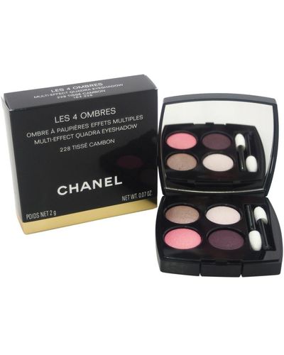 Chanel # 228 Tisse Cambon 0.07Oz Les 4 Ombres Multi-Effect Quadra Eyeshadow - Black