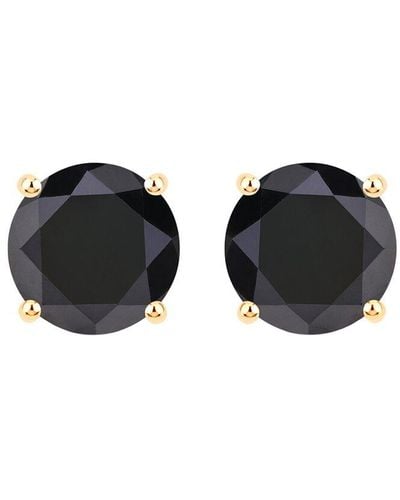 Diana M. Jewels Fine Jewelry 14k 4.77 Ct. Tw. Diamond Studs - Black