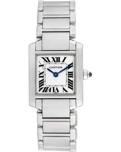 Cartier Tank Francaise Watch, Circa 2000S (Authentic Pre-Owned) - Grey
