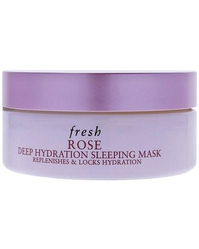 Fresh 2.36Oz Rose Deep Hydration Sleeping Mask - Purple