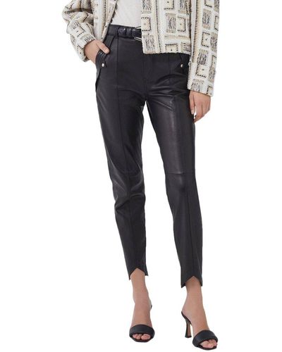 IRO Fotsy Leather Trouser - Blue